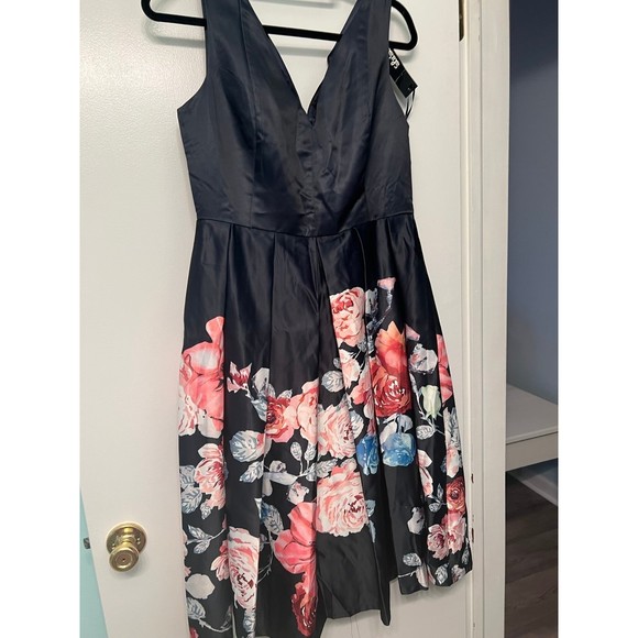 Lulu’s midi dress cocktail floral lightweight Anything Floral You XL - Picture 4 of 12
